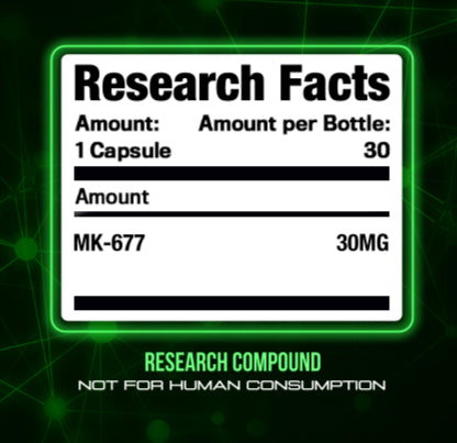 MK-677 30mg - 30 Capsules