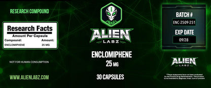 Enclomiphene 25mg - 30 Capsules